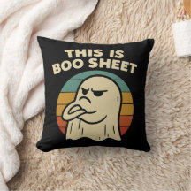 Lustiger Geist "Das ist Boo-Blatt" Retro-Halloween