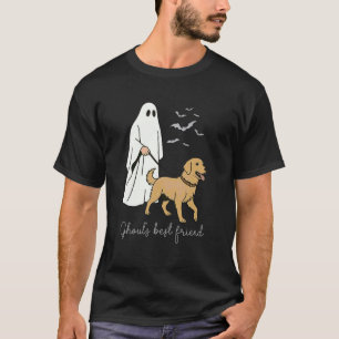Lustiger Geist Golden Retriever Ghouls Bester Freu T-Shirt