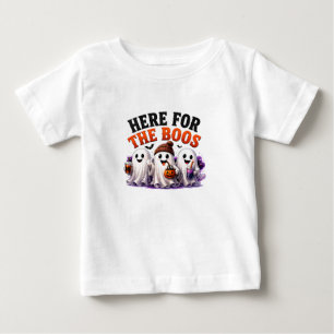 🍻 Lustiger Geist Halloween Wortwitz 👻 Baby T-shirt
