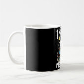Lustiger Geist sieht rollende Physiotherapie Hallo Kaffeetasse (Links)