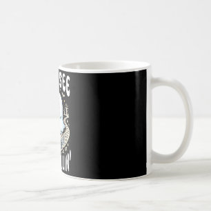 Lustiger Geist sieht rollende Physiotherapie Hallo Kaffeetasse
