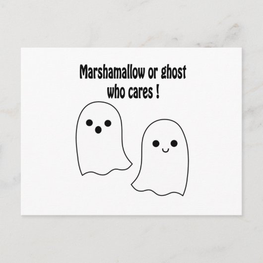 lustiger Geist-Sklave Postkarte (Vorderseite)