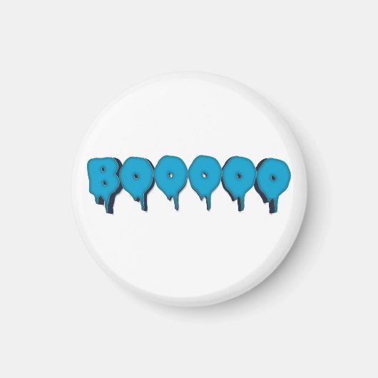 lustiger Geistertext Magnet (Vorne)