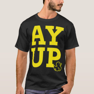 Lustiger gelber Text, nicht wahr, Ente, YORKSHIRE  T-Shirt