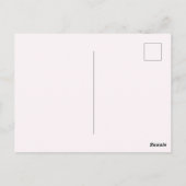 Lustiger Gemüsehändler für jeden Zweck Postkarte (Rückseite)