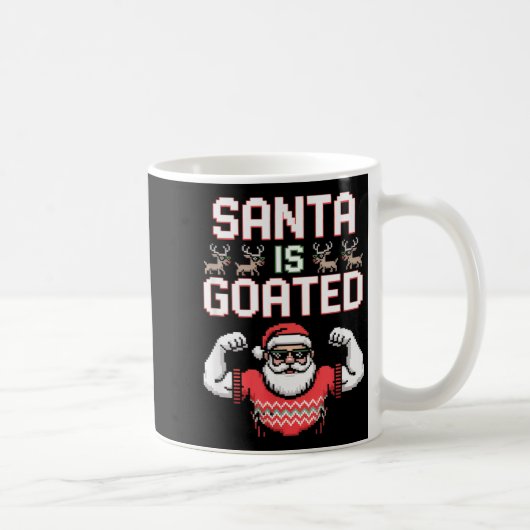 Lustiger Gen Alpha Gen Z Slang Lustiger Weihnachts Kaffeetasse (Rechts)