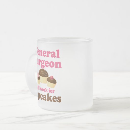 Lustiger General Surgeon Mattglastasse (Vorderseite Links)