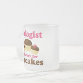 Lustiger Geologe Mattglastasse (Vorderseite Links)