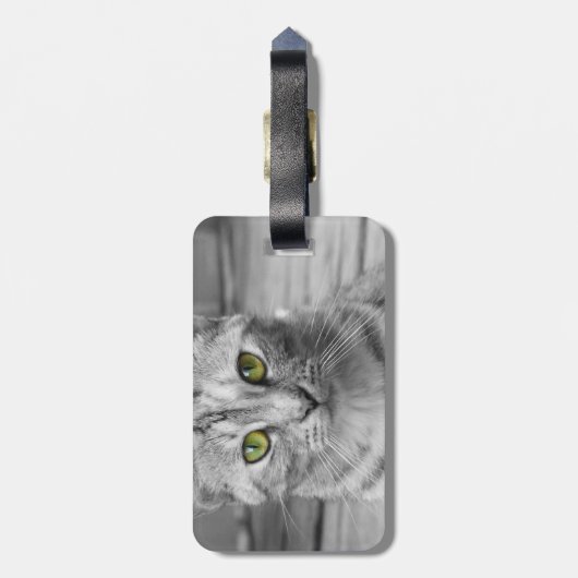 Lustiger Gepäckanhänger (Rückseite vertikal)