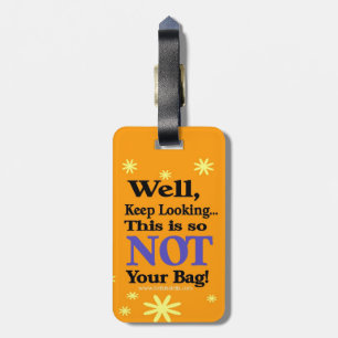 Lustiger Gepäckanhänger