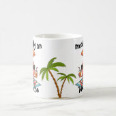 Lustiger Geschenkbecher - Gehirn im Urlaubsmodus Kaffeetasse (Mittel)