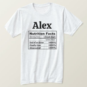 Lustiger Geschieden AF Humor Neu Single Endlich Fr T-Shirt