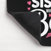 Lustiger Geschwister Ich bin die große Schwester,  Mousepad (Ecke)