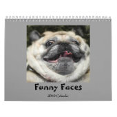 Lustiger Gesichts-Kalender Kalender (Titelbild)