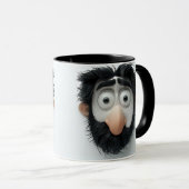 Lustiger Gesichtsmug Tasse (VorderseiteRechts)