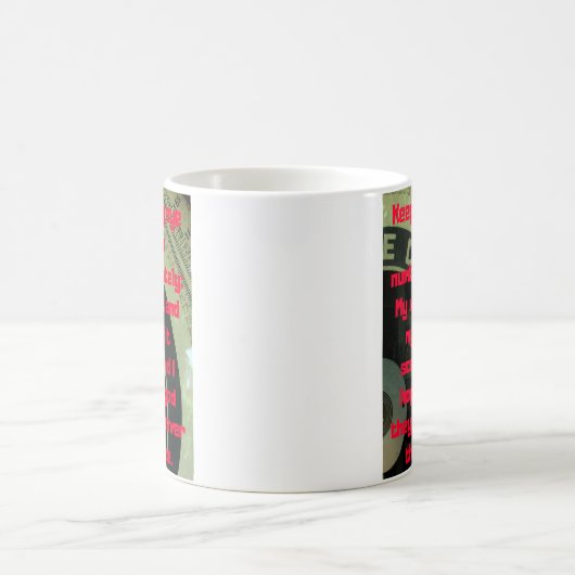 Lustiger Gewichts-Verlust Kaffeetasse (Mittel)