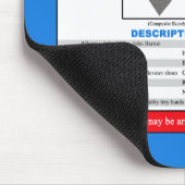 Lustiger gewollter Trumpf für Verrat Mousepad (Ecke)