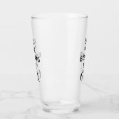 Lustiger Gin Glas (Links)