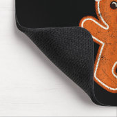 Lustiger Gingerbread-Mann Gebackener Keks Backen E Mousepad (Ecke)