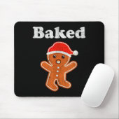Lustiger Gingerbread-Mann Gebackener Keks Backen E Mousepad (Mit Mouse)