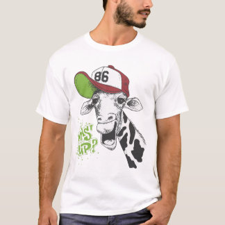 Lustiger Giraffen-T - Shirt war herauf T - Shirt