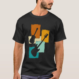 Lustiger Gitarrenplektrumspieler Gitarrist Musiker T-Shirt