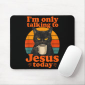 Lustiger Gläubiger Jesus Christlicher Glaube Mousepad (Mit Mouse)