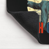 Lustiger glücklicher 4. Juli Unabhängigkeitstag Mousepad (Ecke)
