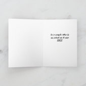 lustiger glücklicher Hochzeitstag Karte (Innenseite)