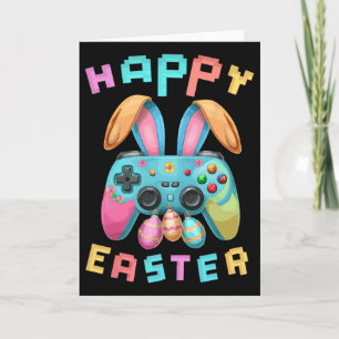 Lustiger glücklicher Osterhase Gaming Controller G Karte