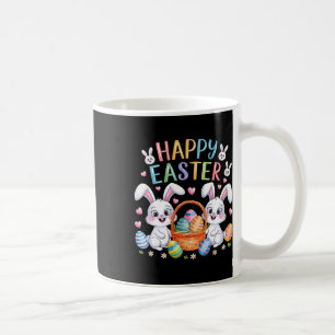 Lustiger glücklicher Osterhase Kleinkind Kinder Os Kaffeetasse