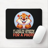 Lustiger glücklicher Tag des Murmeltieres 2. Febru Mousepad (Mit Mouse)