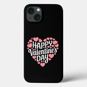 Lustiger glücklicher Valentinstag Herz Liebe Valen Case-Mate iPhone Hülle
