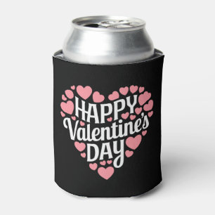 Lustiger glücklicher Valentinstag Herz Liebe Valen Dosenkühler