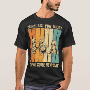 Lustiger Gnom-Garten-Zwergen-Prognose Heute Kaufen T-Shirt