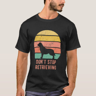 Lustiger Golden Retriever Hundebesitzer T-Shirt