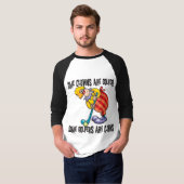 Lustiger Golf-Clown-Golf spielender T - Shirt (Vorne ganz)
