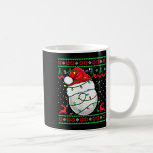 Lustiger Golf hässlicher Weihnachtspullover Damen Kaffeetasse