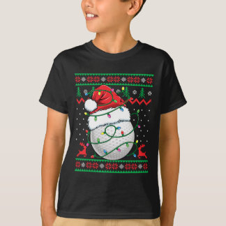 Lustiger Golf hässlicher Weihnachtspullover Damen T-Shirt