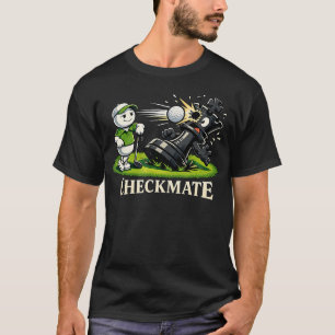 Lustiger Golf-Schachfigur-Bauer Vs T-Shirt