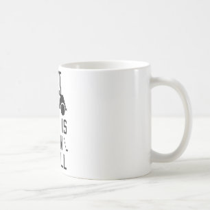 Lustiger Golf So rolle ich Golf Humor Golfen  Kaffeetasse