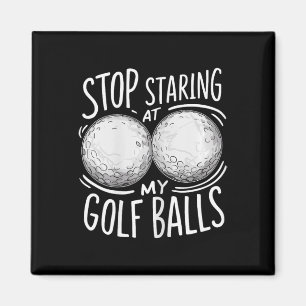 Lustiger Golf Spruch für Frauen Hör auf meinen zu Magnet