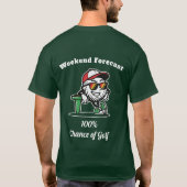 Lustiger Golf-Vater T-Shirt (Rückseite)