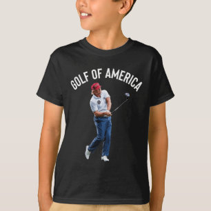 Lustiger Golf Von Amerika Donald Trump 1 T-Shirt