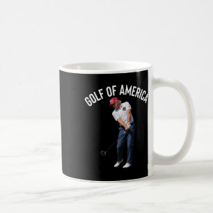 Lustiger Golf Von Amerika Donald Trump 2 Kaffeetasse