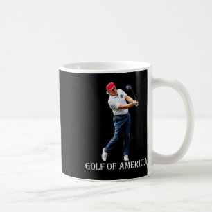 Lustiger Golf Von Amerika Donald Trump Kaffeetasse