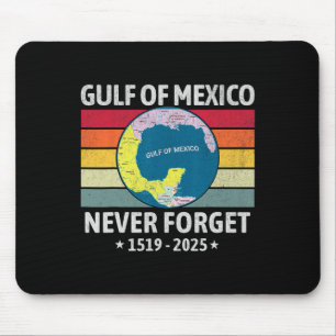 Lustiger Golf von USA Amerika Golf von Mexiko Niem Mousepad