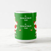 Lustiger Golf-Weihnachten Kaffeetasse (Mittel)