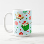 Lustiger Golf-Weihnachtsbecher Kaffeetasse (Links)