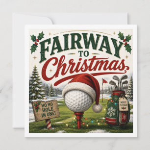 Lustiger Golf-Weihnachtsspruch für Golfer